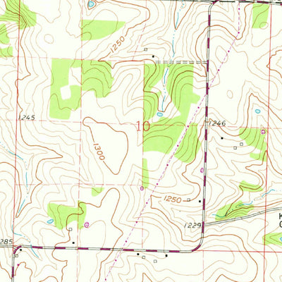 United States Geological Survey Republic, MO (1960, 24000-Scale) digital map