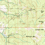 United States Geological Survey Republic, WA (1984, 100000-Scale) digital map