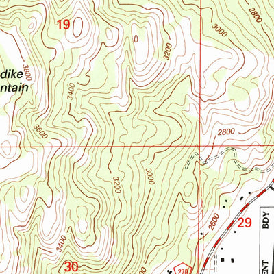 United States Geological Survey Republic, WA (1992, 24000-Scale) digital map