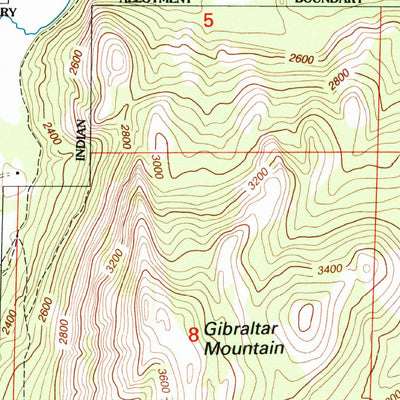 United States Geological Survey Republic, WA (1992, 24000-Scale) digital map