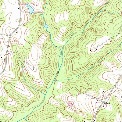 United States Geological Survey Republican Grove, VA (1968, 24000-Scale) digital map