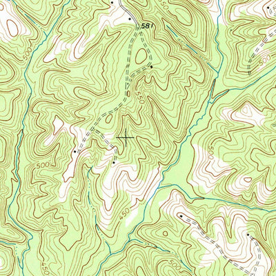 Republican Grove, VA (1968, 24000-Scale) Map by United States ...