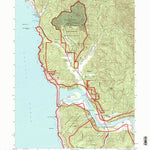 United States Geological Survey Requa, CA (1997, 24000-Scale) digital map