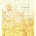 United States Geological Survey Reseda, CA (1928, 24000-Scale) digital map