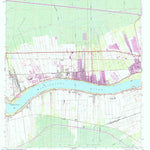 United States Geological Survey Reserve, LA (1962, 24000-Scale) digital map