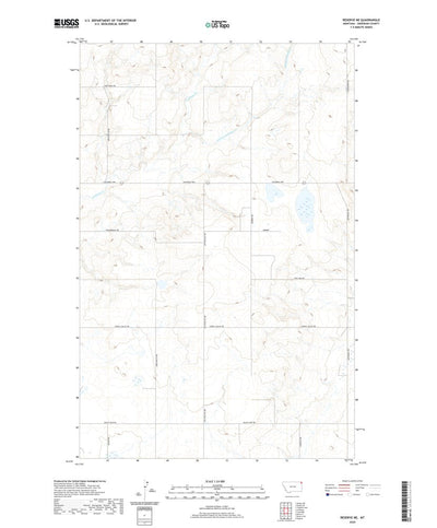 United States Geological Survey Reserve NE, MT (2020, 24000-Scale) digital map