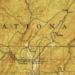 United States Geological Survey Reserve, NM (1918, 125000-Scale) digital map