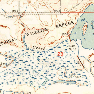 United States Geological Survey Reserve SE, MT (1949, 24000-Scale) digital map