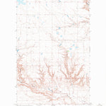 United States Geological Survey Reservoir Coulee, MT (1964, 24000-Scale) digital map