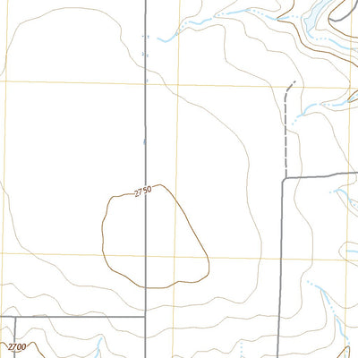 United States Geological Survey Reservoir Coulee, MT (2020, 24000-Scale) digital map