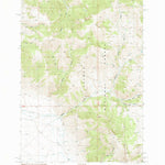 United States Geological Survey Reservoir Creek, ID-MT (1987, 24000-Scale) digital map