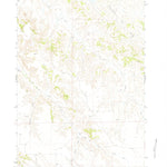 United States Geological Survey Reservoir Creek, WY (1971, 24000-Scale) digital map