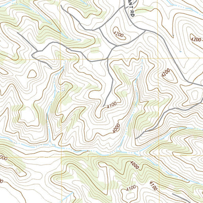 United States Geological Survey Reservoir Creek, WY (2017, 24000-Scale) digital map