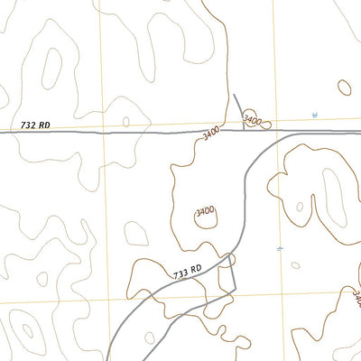 United States Geological Survey Reservoir Lake, NE (2021, 24000-Scale) digital map