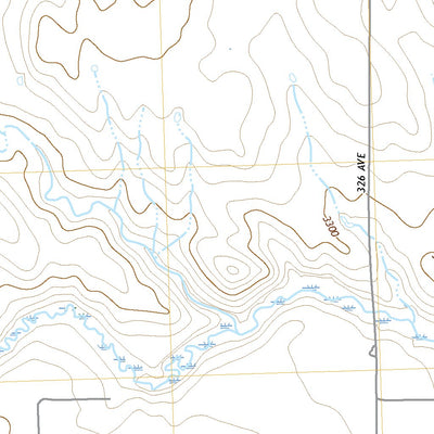 United States Geological Survey Reservoir Lake, NE (2021, 24000-Scale) digital map