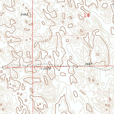 United States Geological Survey Reservoir Lake SE, NE (1973, 24000-Scale) digital map