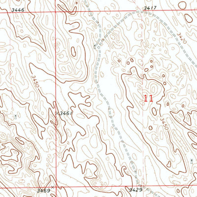 United States Geological Survey Reservoir Lake SE, NE (1973, 24000-Scale) digital map