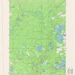 United States Geological Survey Reservoir Pond, WI (1972, 24000-Scale) digital map