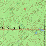 United States Geological Survey Reservoir Pond, WI (1972, 24000-Scale) digital map