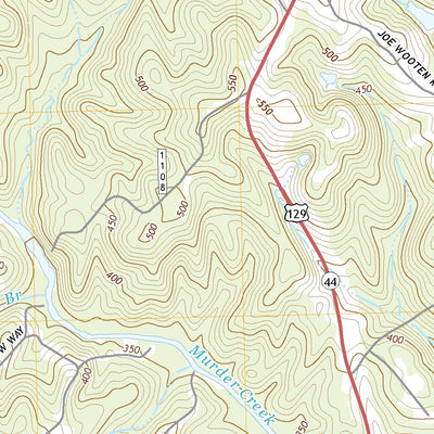 United States Geological Survey Resseaus Crossroads, GA (2020, 24000-Scale) digital map