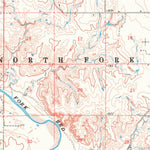 United States Geological Survey Retrop, OK (1961, 62500-Scale) digital map