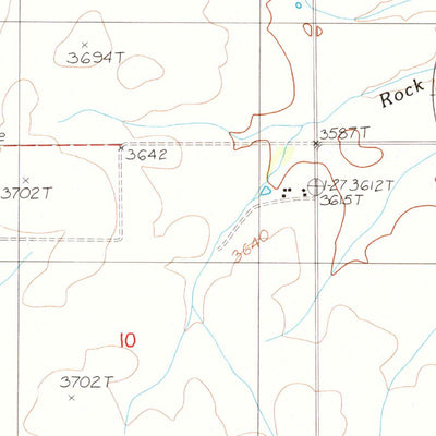 United States Geological Survey Reubens, ID (1984, 24000-Scale) digital map