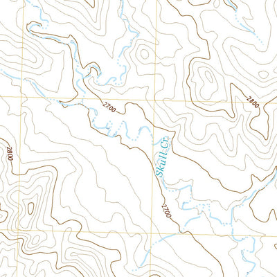 United States Geological Survey Reva NE, SD (2021, 24000-Scale) digital map