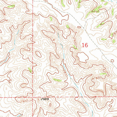 United States Geological Survey Reva NW, SD (1969, 24000-Scale) digital map