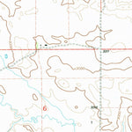 United States Geological Survey Reva, SD (1993, 24000-Scale) digital map