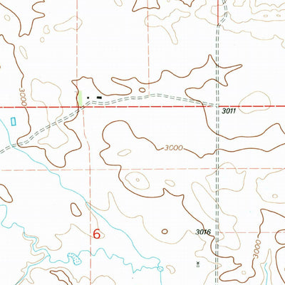 United States Geological Survey Reva, SD (1993, 24000-Scale) digital map