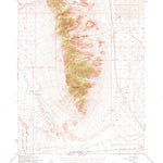 United States Geological Survey Reveille Peak, NV (1952, 62500-Scale) digital map