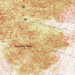 United States Geological Survey Reveille Peak, NV (1952, 62500-Scale) digital map