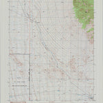 United States Geological Survey Reveille Peak, NV (1987, 24000-Scale) digital map