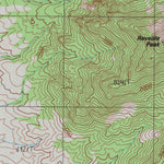 United States Geological Survey Reveille Peak, NV (1987, 24000-Scale) digital map
