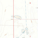 United States Geological Survey Reveille SE, NV (1968, 24000-Scale) digital map