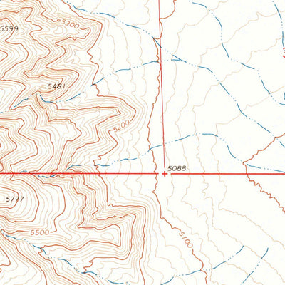United States Geological Survey Reveille SE, NV (1968, 24000-Scale) digital map