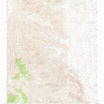 United States Geological Survey Revenue Canyon, CA (1982, 24000-Scale) digital map