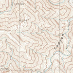 United States Geological Survey Revenue Canyon, CA (1982, 24000-Scale) digital map