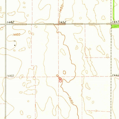 United States Geological Survey Revere, ND (1961, 24000-Scale) digital map