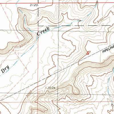 United States Geological Survey Reverse, ID (1992, 24000-Scale) digital map