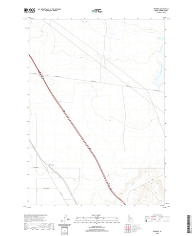 United States Geological Survey Reverse, ID (2020, 24000-Scale) digital map