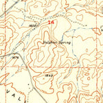 United States Geological Survey Reward, CA (1951, 24000-Scale) digital map
