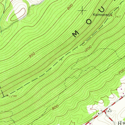 United States Geological Survey Reward, PA (1959, 24000-Scale) digital map