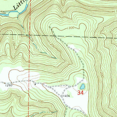 United States Geological Survey Rex, AR (1965, 24000-Scale) digital map