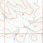 United States Geological Survey Rex Lake, WY (1961, 24000-Scale) digital map