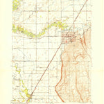 United States Geological Survey Rexburg, ID (1950, 24000-Scale) digital map
