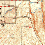 United States Geological Survey Rexburg, ID (1950, 24000-Scale) digital map