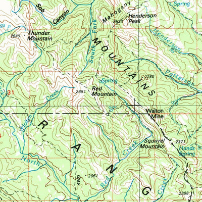 United States Geological Survey Rexburg, ID-WY (1988, 100000-Scale) digital map