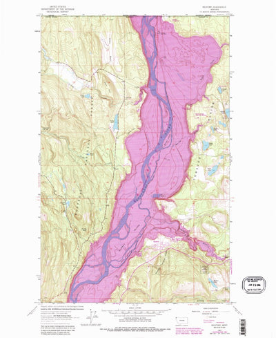 United States Geological Survey Rexford, MT (1963, 24000-Scale) digital map