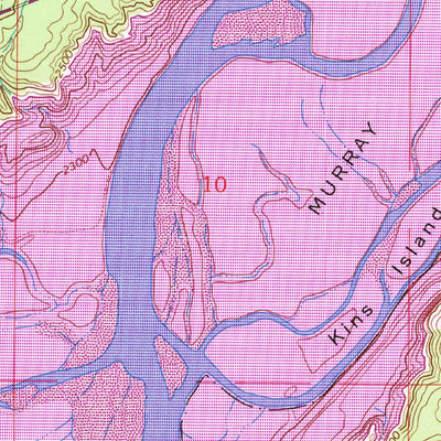 United States Geological Survey Rexford, MT (1983, 24000-Scale) digital map